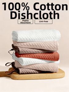 YERBABY | Cotton Kitchen Towel Oil-Resistant Absorbent Thick Easy-to-Wash