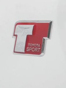 TOYOTA SPORT Car Badge Metal Emblem 2025 (BRAND NEW)