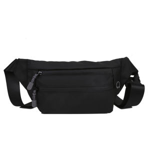 Trendy Sports Chest Bag Single Shoulder Sling Waist Bag Men Women Casual Waterproof Cycling Bag Dongnu Korean Style Nylon