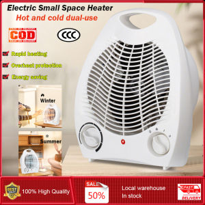 ⭐️【มีในสต๊อก+คลังสินค้าท้องถิ่น】⭐เครื่องทำความร้อนเทอร์โมเย็นแบบ2 In 1เครื่องทำความร้อนสำหรับพื้นที่จำกัดขนาดเล็กแบบพกพาได้ทั้งร้อนและพัดลมไอน้ำเครื่องทำความร้อน