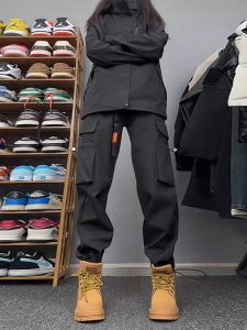 Three-in-One Windproof Waterproof Tactical Pants Mens and Womens Spring and Autumn Matching Boots Pants Functional Workwear Climbing Pants