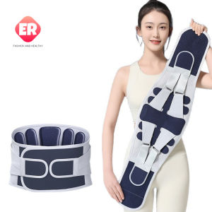 【ER】Thể thao thắt lưng Hỗ trợ eo cho đau đĩa lưng Tấm thép hỗ trợ thở nam và nữ thắt lưng