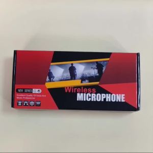 Wireless Microphone UHF Fixed Frequency 2 Channels Handheld Mic Micphone For Party Karaoke Professional Church Show Meeting