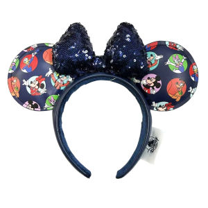Disney | Disney Mickey Mouse Ear Headband Hallowmas PU Headband Ear COSTUME Cosplay Plush Gift Hair Accessories For Women Girls Festivel