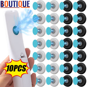 10PCS Strong Magnetic Hooks Wall-mounted Magnet Holders Remote Control Magnets Holder Keys Anti-Lost Hanging Hanger Storage Hooks