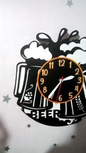 Jam Dinding Aesthetic Karakter BEER