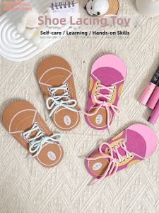 Montessori Lace Tying Activity Toy