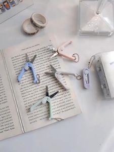 Kéo cắt lưới cầu lông Kéo Gấp Mini Đa Năng Dễ Thương An Toàn tiện dụng cực kì giá cực rẻ K01