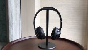 MOON Stand Holder Gantungan Dudukan Headset Headphone Braket ABS Aluminium TPU Aksesori PC Gaming M-23 - 7CSK2XBK