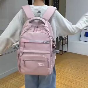 Tas Ransel Sekolah Wanita Kapasitas Besar Tas Sekolah SMP SMA KULIAH Backpack Wanita Tas Punggung