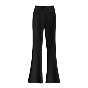 PIAOYA | Flared High-Waist Slim Fit Flowy Pants