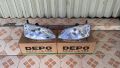 117-1101-LD HEADLAMP HEAD LAMP LAMPU DEPAN UTAMA CIVIC 2001 SD 2003 CRYSTAL CHROME. 