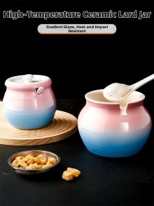 Heat-resistant Ceramic Food-grade Oil Container for Spicy Chili