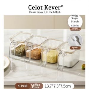 Sealed Moisture-Proof Seasoning Jars