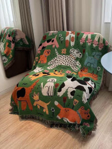 Vỏ Đệm Ghế Sofa Hình Con Bướm Dễ Thương Có Họa Tiết Chó Vỏ Đệm Ghế Sofa Chống Bụi Vỏ Đệm Ghế Quay Vỏ Đệm Ghế Sofa Phong Cách Hàn Quốc