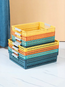 Stackable Storage Basket for Kindergarten Toys and Snacks