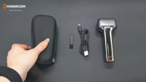MAXGROOM Electric Shaver for Men 3 Floating Heads IPX7 Waterproof Wet & Dry Rechargeable Cordless Razor LED Power Display Long Battery Life Beard Shaving Grooming