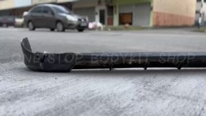 Perodua Axia 14-16 (Se) Rear Skirt (Sportivo) Fiber (Fiberglass) Skirt Lip Bodykit