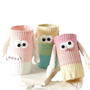 Women's Color Hand Holding Socks: A Guide to Personalized Magnetic Cute Couple & Wild Socks