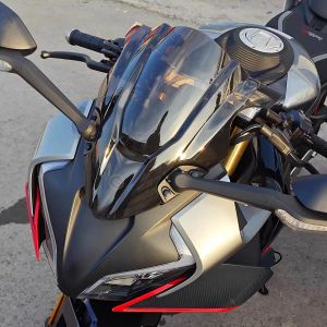 For 450SR 450SS 2022 2023 2024 450SR-S 2024 Motorcycle Front Windshield Windscreen Cover Plastic Wind Shield Deflector Racing Windshield Modification Accessories