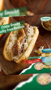 Develey (ดิวีเลย์) Sour Cabbage (กะหล่ำปลีดอง) ขนาด 680 กรัม แพ็ค 3 ขวด