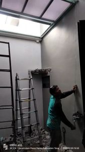 Hand Winch Set Lengkap 800lbs Set Lengkap Seling 6m kanopi baja ringan