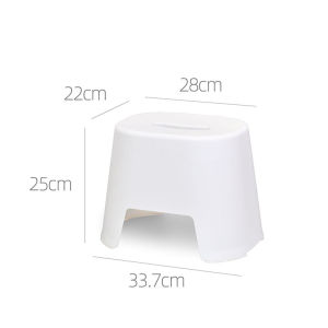 Bathroom Plastic Stool Anti-Slip Children Pad Foot Baby Washing Shoes Elderly Pregnant Women Bathing Small Stool Modern Simple