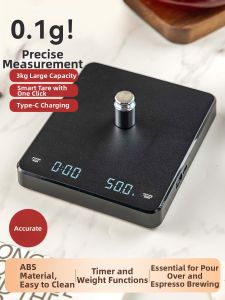 MEIDI | Cân Đèn Số Đồng Hồ Bấm Giờ Cà Phê Chính Xác