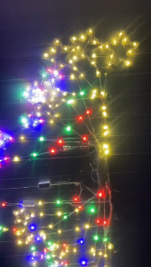 bluesky Buy1 Take1 10M Christmas Lights Led Light String Strip Light Warm White Light Colorful AC220V Decoration Holiday Decorative Flash Lights with Connector