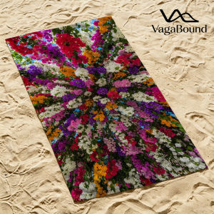 Bougainvillea Canopy Quick Drying Beach Towels Ultra Lightweight Fast-drying Super Absorbent It is a must-have item for summer