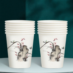 YINGXIKE | Disposable Thicker Customizable Bulk Paper Cups 1000pcs