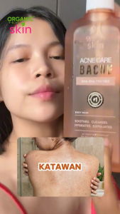 Organic Skin Japan Acne Care Bacne Body Wash 125ml Refill Set of 2 Antiacne Bodywash