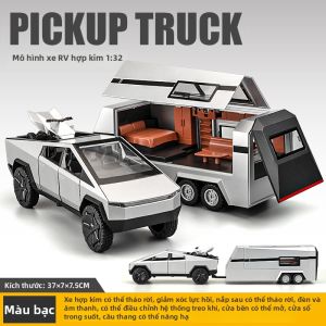 CHEZHI | Xe Đồ Chơi Mô Phỏng Xe Truck Off-road Hợp Kim Kéo Lui
