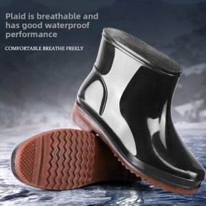 JIFANPAUL | Anti-Slip Warm Rain Boots for Women and Men