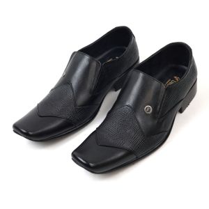 Sepatu Pantofel Pria Formal Kulit Design Men Shoes Fold L880