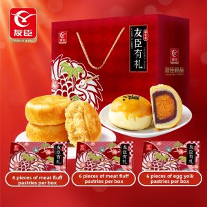 YOUCHEN | Multi-flavor Meat Floss Pastry Gift Box