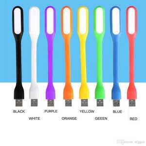 Lampu USB LED Portable Fleksible Stick Emergency Lamp Model Sikat