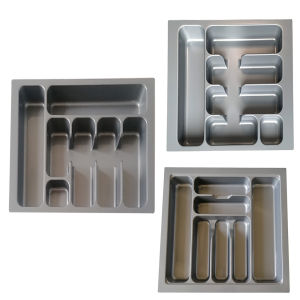 High-Quality Silverware Drawer Organizer Tray for Kitchen Flatware with Easy Access and Cleaning