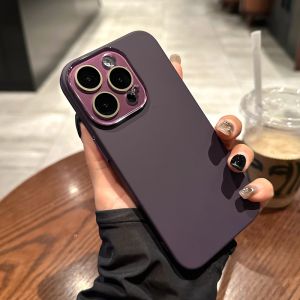 AO.HU | Ốp Lưng Chống Rơi Full-Coverage Màu Cam Sao Cho iPhone
