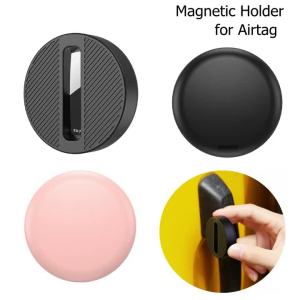 1PC Magnetic Silicone Protective Case for Airtag Holder Anti-loss Tracker Shell for Airtag Case Car Motorcycles Bike