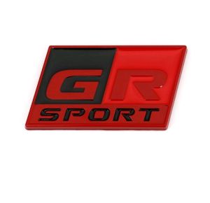 Stiker Emblem Mobil GR SPORT Bahan METAL