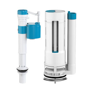 Universal Toilets Tank Parts Water Inlet Drain Valve Old Style Flushing Tank Upwater Full Button Toilet Accessories