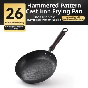 Zhang Xiaoquan | Uncoated Rust-Proof Iron Frying Pan Skillet
