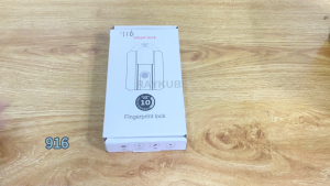 RAYKUBE IP67 Waterproof TT Lock Electronic Lock Digital Fingerprint Padlock with Built-in rechargeable Battery APP key Unlock