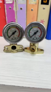 เกจ์วัดแรงดัน ปั้มพ่นยา767 ฝั่งซ้าย ฝั่งขวา เกจวัดแรงดัน เกย์วัดแรงดัน ปั๊มพ่นยา767สามสูบ 1/4 สินค้าพร้อมส่ง