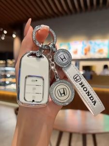 Vỏ TPU Bảo Vệ Chìa Khóa Điều Khiển Từ Xa Cho Xe Hơi Honda City 2014-2020 / CFV 3 Nút