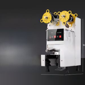 Automatic Plastic Cup Sealing Machine for Commercial Use in Milk Tea Shops And Soy Milk Beverage Universal Sealer Kitchen Tool
