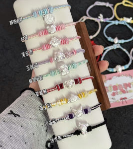 Pure Silver 999 Sanrio Sterling Silver Hellokitty Cinnamoroll Babycinnamoroll Clow M Carrying Strap Female Girlfriends Gift Bracelet Gift