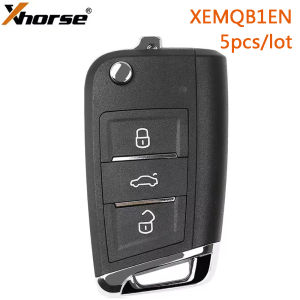 5pcs/lot Xhorse XEMQB1EN Universal Super Remote Key MQB Style With 3 Buttons Built-in Super Chip English Version