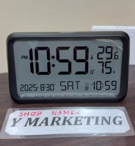 8316 Large DeskTop LCD Battery or plug In Operated Loud Alarm Clock